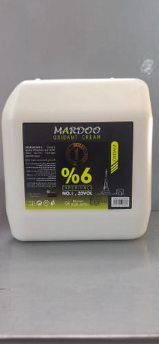 اکسیدان6% ماردو بدون آمونیاک 4لیتری