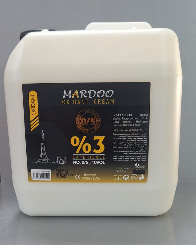 اکسیدان 3% ماردو، آمونیاک 4لیتری