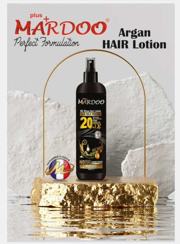 اسپری 21 کاره پروتئین شیر آرگان ماردو 300میل بعد از حمام