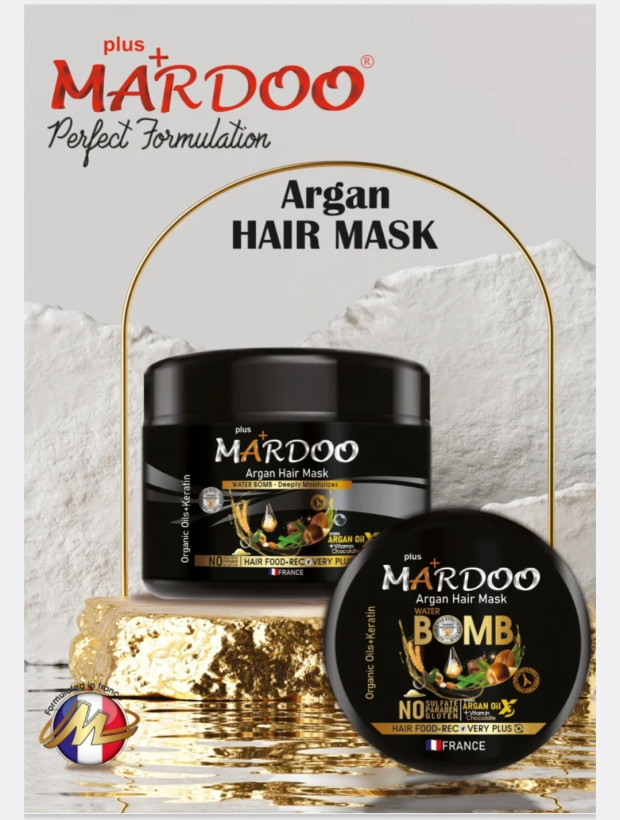 ماسک مو آرگان ماردو ، ریکاوری پلاس، بدون سولفات، 550 میل