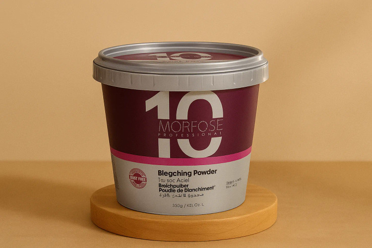 پودر دکلره مورفس آبی 1000گرم،غنی با آرگان