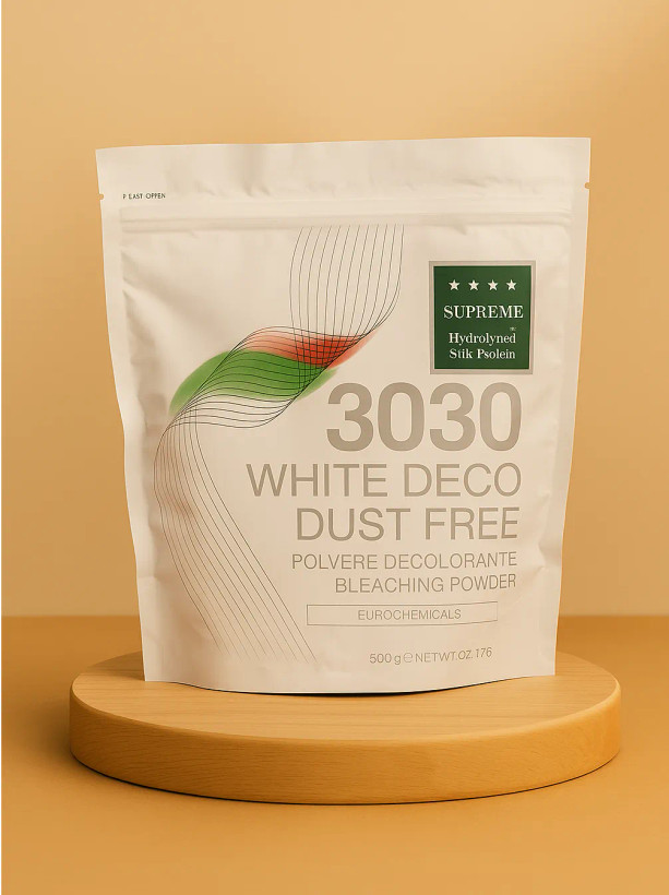 پودر دکلره کراتینه سفید سی سی سوپریم 500 گرم