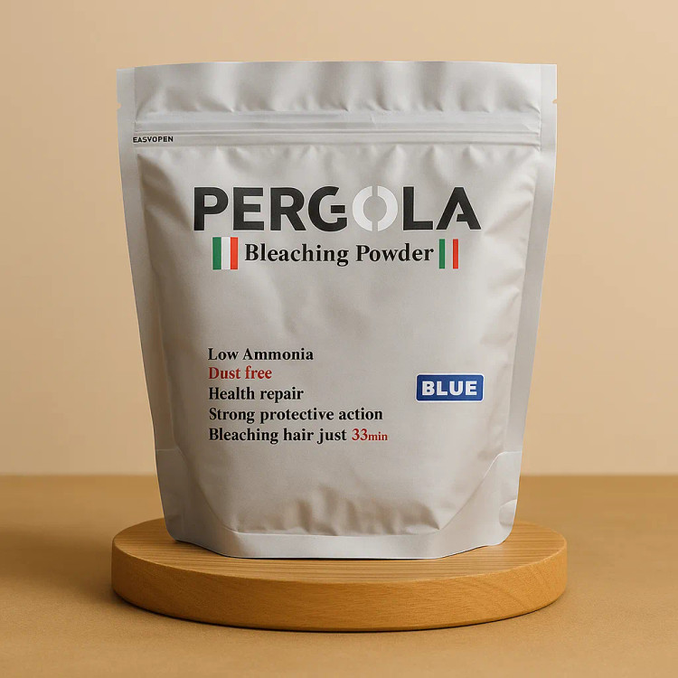 پودر دکلره کراتینه آبی پرگولا 500 گرم