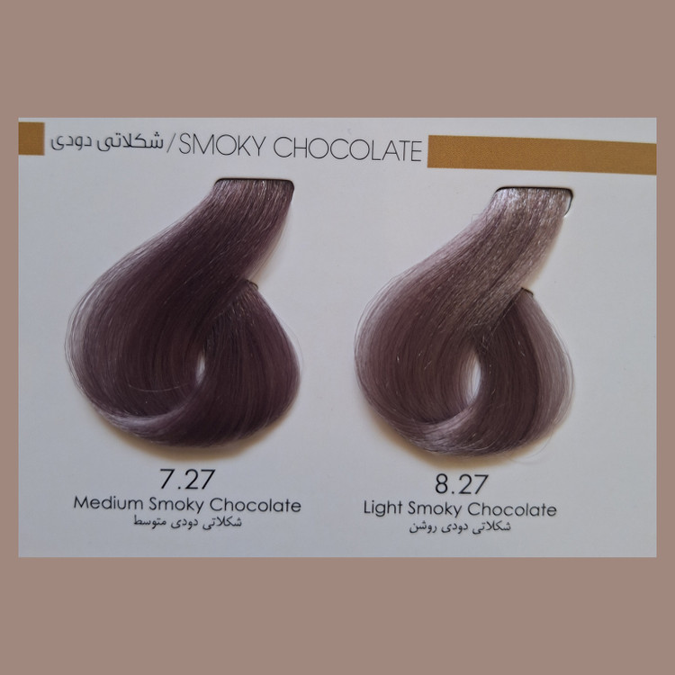 رنگ مو ماردو، رنگ مو شکلاتی دودی